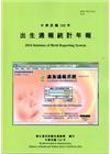 103年出生通報統計年報[下期起可自網站下載電子檔]