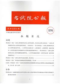 考試院公報第35卷6期-576