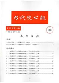 考試院公報第35卷13期-583