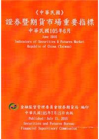 證券暨期貨市場重要指標 105/06