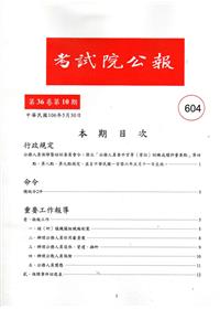 考試院公報第36卷10期-604