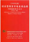 證券暨期貨市場重要指標 109/10