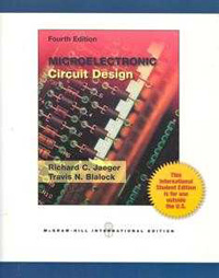 MICROELECTRONIC CIRCUIT DESIGN (4/E)