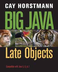 BIG JAVA LATE OBJECTS