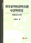 刑事審判之證明負擔及證明程度